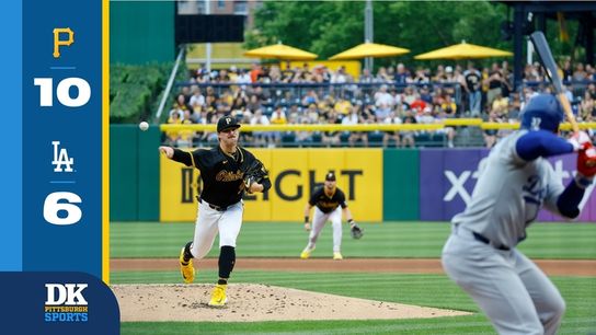 Skenes dazzles in first inning, grinds through the rest to make it stand taken at PNC Park (Pirates)